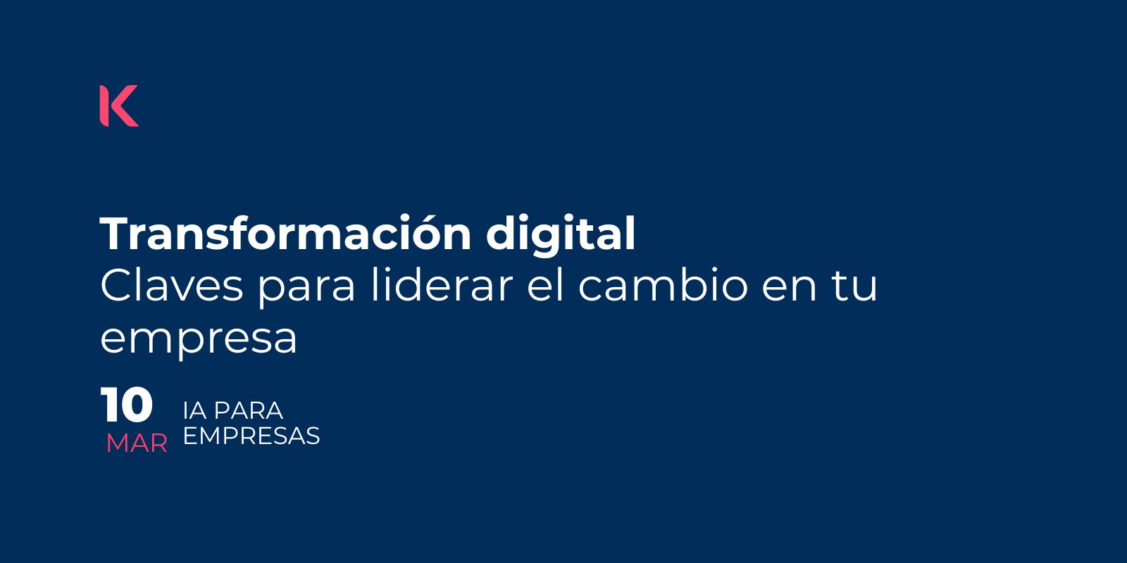 La transformación digital