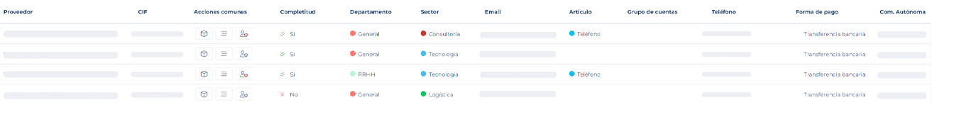 listado documentos proveedor