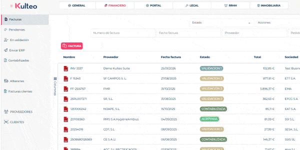 Automatización de Recepción y Lectura